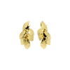 Gold Solid Multi Leaf Dangling Drop Stud Earirng - Adina Eden's Jewels