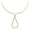  Solid Collar Pendant Choker Necklace - Adina Eden's Jewels