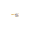 Solitaire Stud Earring 14K - Adina Eden's Jewels