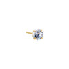 Solitaire Stud Earring 14K - Adina Eden's Jewels