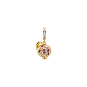 Multi-Color Multicolor CZ Apple Charm - Adina Eden's Jewels