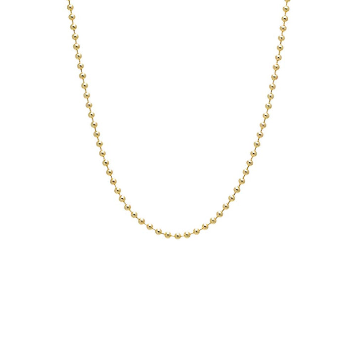 Chunky Beaded Ball Chain Necklace – Adina Eden
