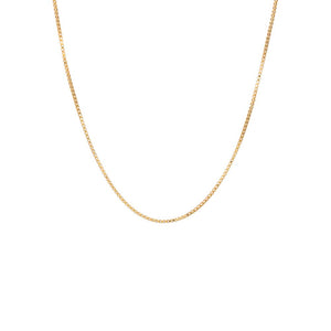Solid Box Chain Necklace