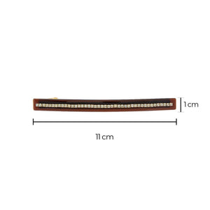 Glitz & Glam Thin Hair Barette - Adina Eden's Jewels
