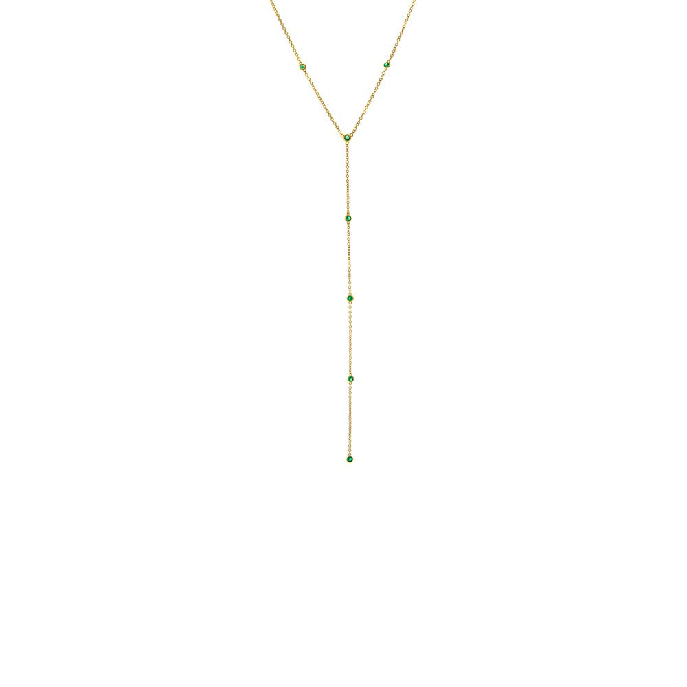 Colored Diamond By The Yard Lariat