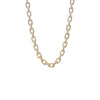 Gold CZ Twisted Rope Chain Necklace - Adina Eden's Jewels