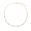 Gold Bead Freshwater Pearl Necklace - Adina Eden's Jewels