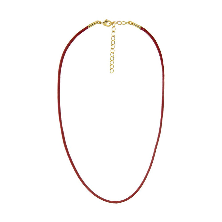 Colored Leather Rope Chain Choker Necklace – Adina Eden