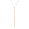 Marquise Drop CZ Lariat Necklace