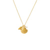 Gold Coastal Charm Necklace - Adina Eden's Jewels