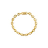 Gold Bold Dome Link Bracelet - Adina Eden's Jewels