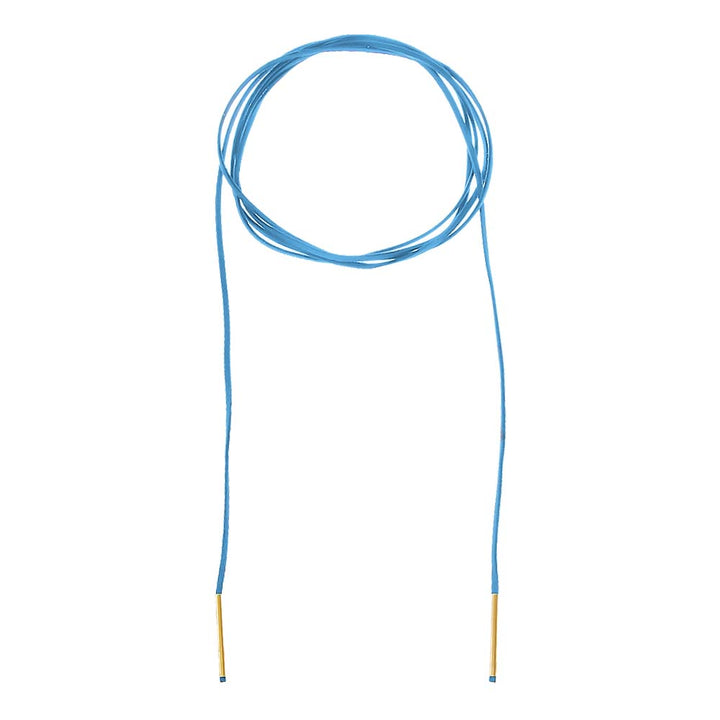 Colored Suede Long Wrap Rope Necklace – Adina Eden