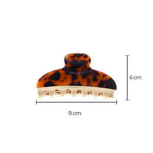 Gold Accented Tortoise Claw Clip - Adina Eden's Jewels