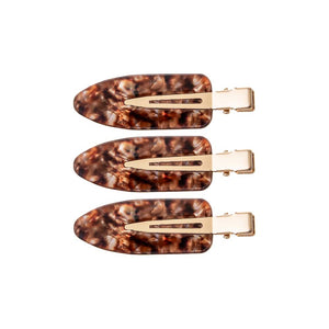 Light Brown Creasless Hair Clip Set - Adina Eden's Jewels