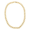 CZ Pave Link Tennis Necklace - Adina Eden's Jewels