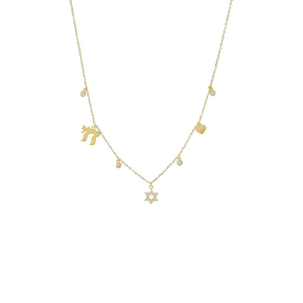 Faith & Love Charm Necklace