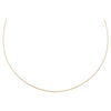 Round Omega Chain Necklace 14K - Adina Eden's Jewels