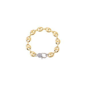 Noir Mariner Pave Toggle Bracelet