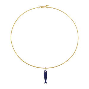 Enamel Colored Fish Charm - Adina Eden's Jewels