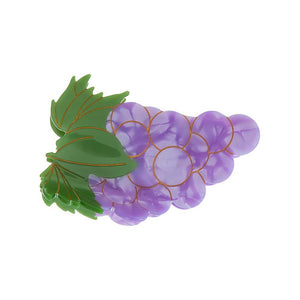 Purple Grapes Hair Claw Clip - Adina Eden's Jewels