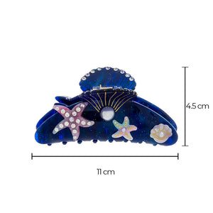 Starfish Shell Claw Clip - Adina Eden's Jewels