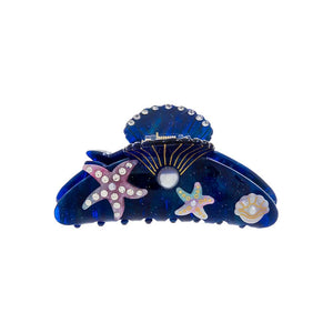 Blue Starfish Shell Claw Clip - Adina Eden's Jewels