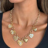 Heart Medley Charm Necklace - Adina Eden's Jewels