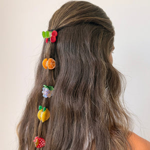 Fruit Salad Mini Hair Claw Clip Set - Adina Eden's Jewels