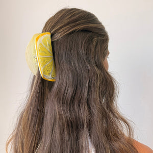 Lemon Slice Hair Claw Clip - Adina Eden's Jewels