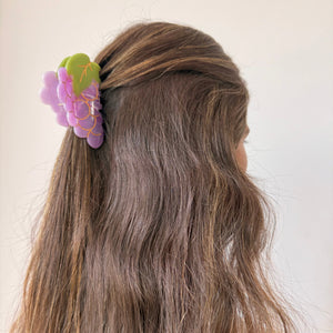 Purple Grapes Hair Claw Clip - Adina Eden's Jewels