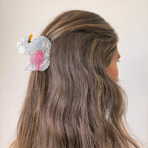 Marble Swan Hair Claw Clip - Adina Eden's Jewels