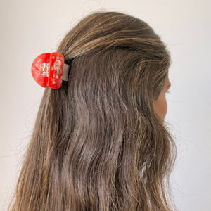 Red Mushroom Hair Claw Clip - Adina Eden's Jewels