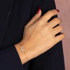  Diamond Pave Script Name Bracelet 14K - Adina Eden's Jewels