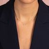  Diamond Pave Star Of David Initial Necklace 14K - Adina Eden's Jewels