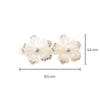 MOP Double Cutout Flower Hair Barrette - Adina Eden's Jewels