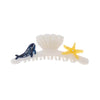 White Coastal Hair Claw Clip - Adina Eden's Jewels