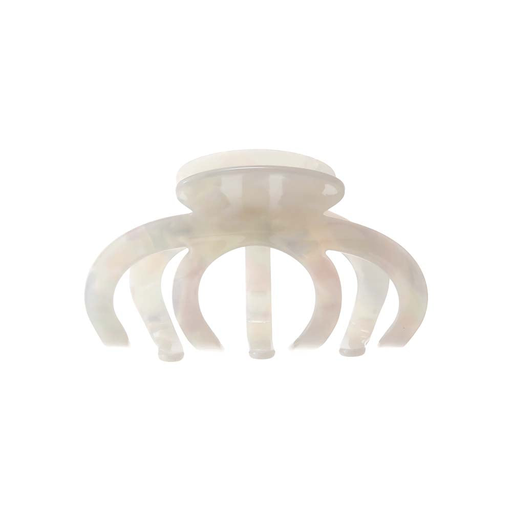 White Octopus Hair Claw Clip - Adina Eden's Jewels
