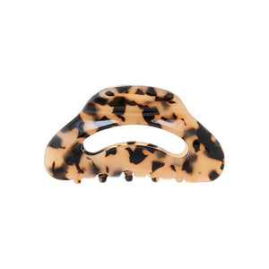Tortoise Oval Cutout Hair Claw Clip - Adina Eden's Jewels