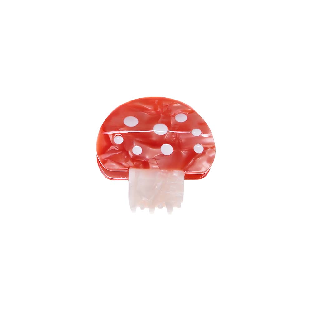 Red Red Mushroom Hair Claw Clip - Adina Eden's Jewels