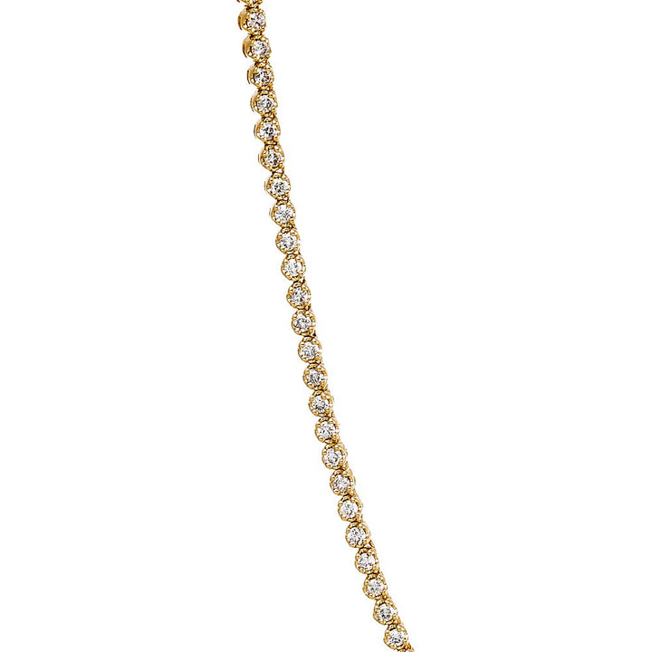 Diamond Tennis Choker 14K - Adina Eden's Jewels