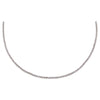 14K White Gold Diamond Tennis Choker 14K - Adina Eden's Jewels