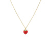 Red Kids Strawberry Necklace 14K - Adina Eden's Jewels