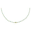 Colored Enamel Evil Eye Choker