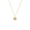 Gold Pavé Seashell Pendant Necklace - Adina Eden's Jewels