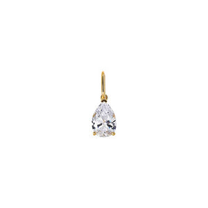 CZ Pear Charm