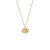 Gold Pave Starfish Shell Pendant Necklace - Adina Eden's Jewels