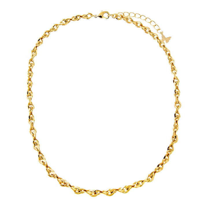 Solid Thick Link Chain Necklace - Adina Eden's Jewels
