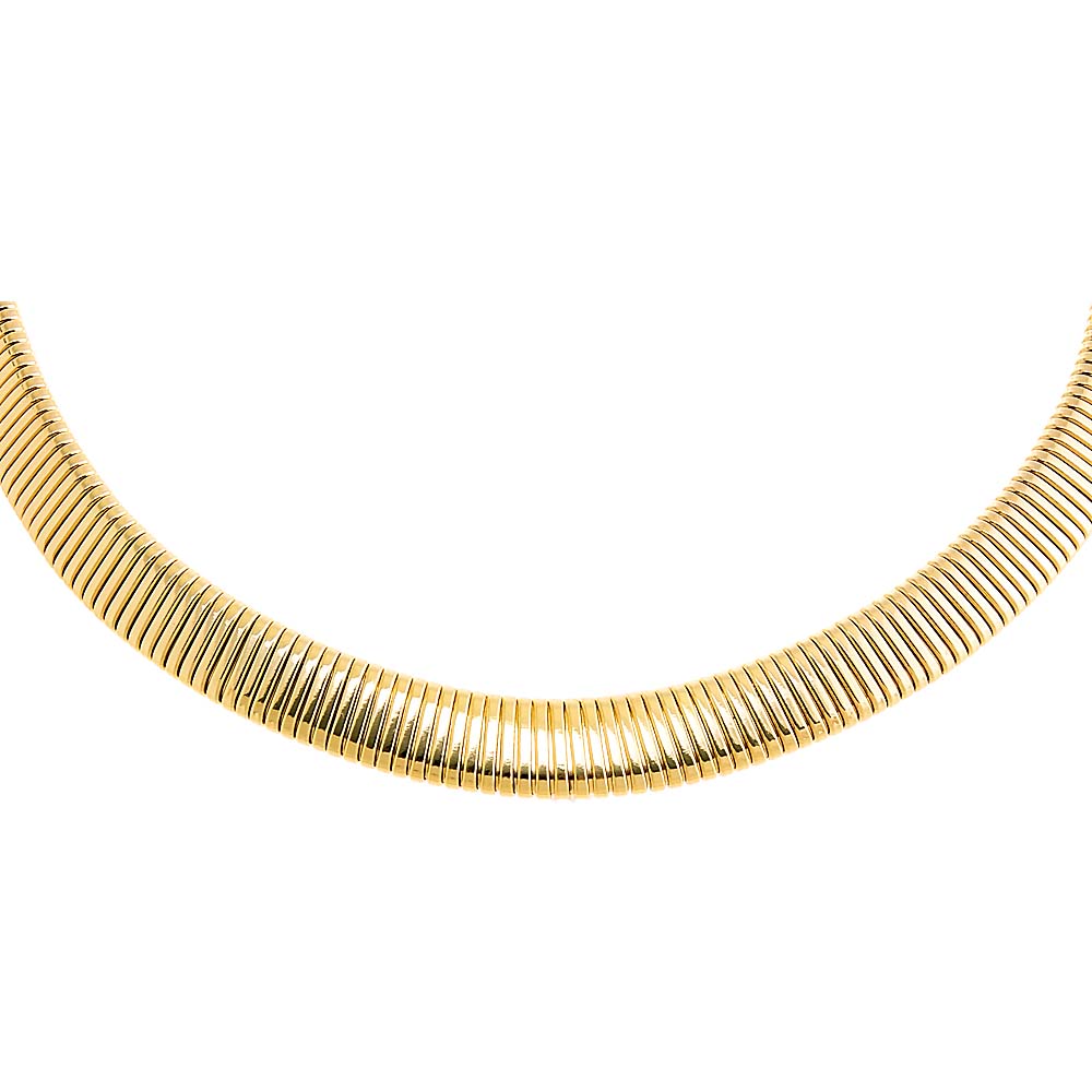  Solid Snake Chain Necklace - Adina Eden's Jewels