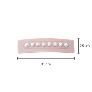 Pearl Embellished Hair Barrette - Adina Eden's Jewels