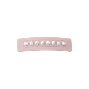 Pink Pearl Embellished Hair Barrette - Adina Eden's Jewels